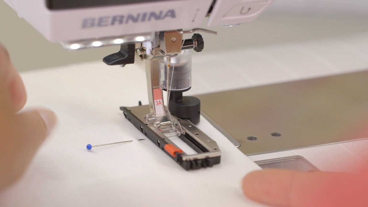 Tutorial Nähen: Knopflöcher mit der B 535, B 540, B 570 QE und B 590