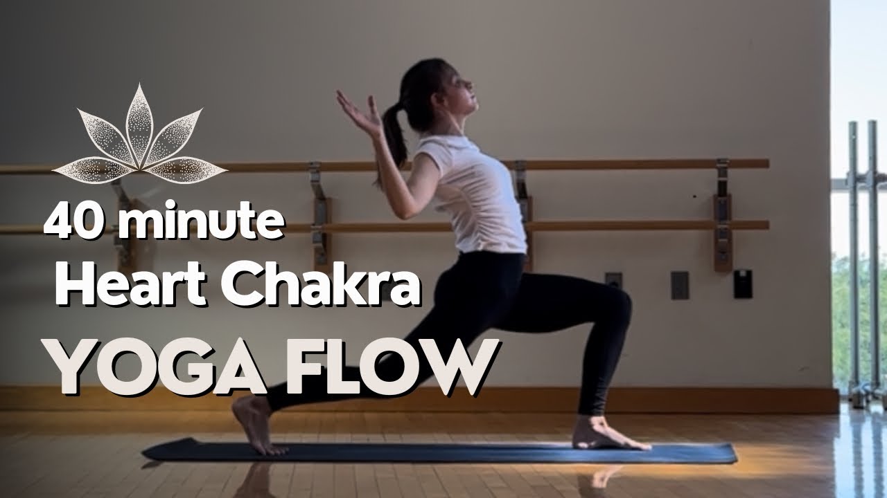 Heart Chakra 40 Minute Vinyasa Yoga Flow