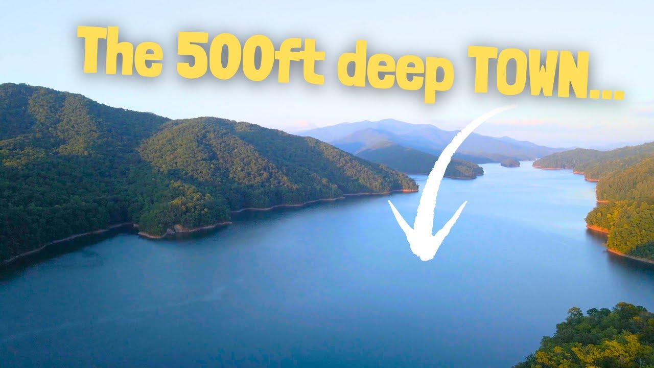 The FORGOTTEN HISTORY of this NC Lake in The Great Smoky Mountains... ⛰️