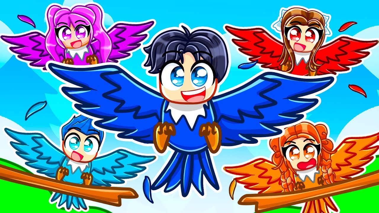 BECOMING BIRDS In Roblox!