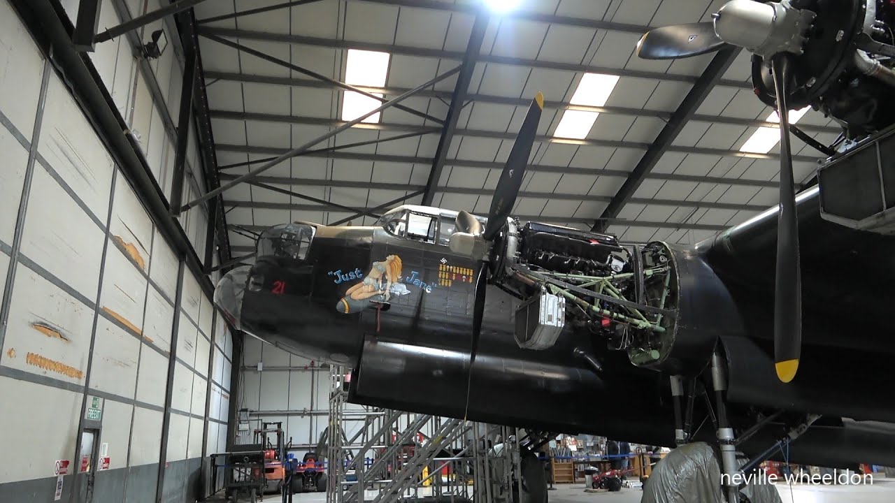 Видео 326 Восстановление Lancaster NX611 до летного состояния 9-го года.
