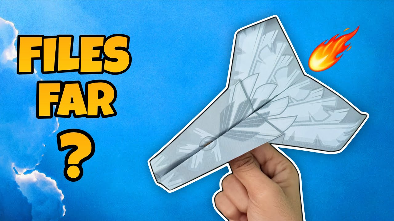 How to Fold A Raptor Paper Airplane | Step-by-Step Guide | Paper Plane