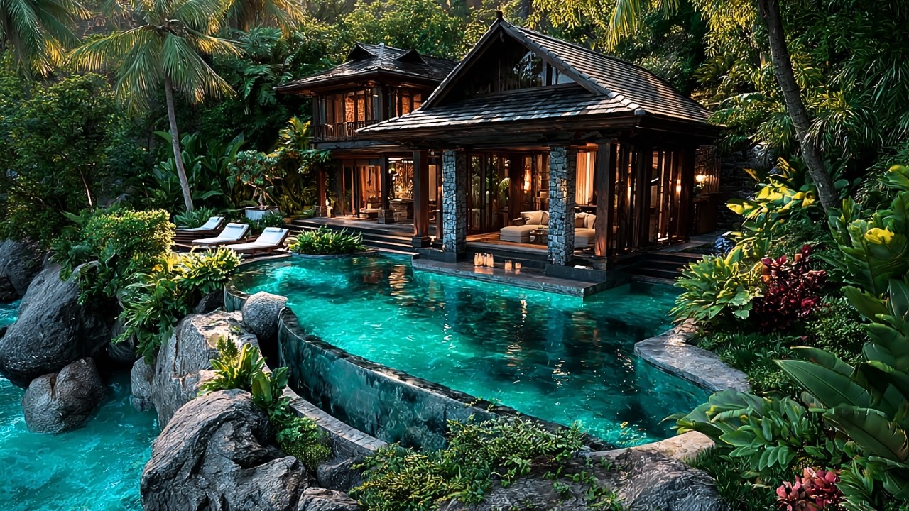 Incroyable Villa de Luxe à 3 500 000€ I le Design Tropical va vous Laisser Sans Voix 😍