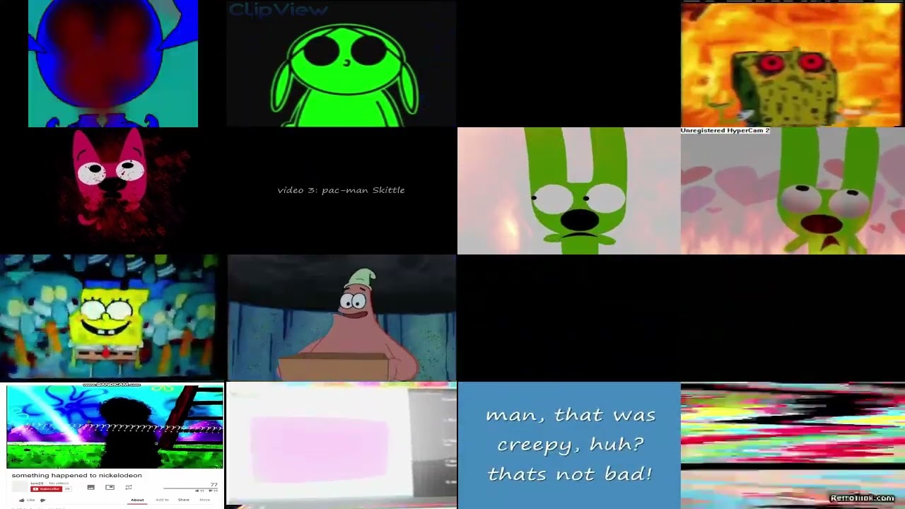 (REQUESTED) 16 Creepypasta Videos Upcoming Jumpscares Played At Once 11