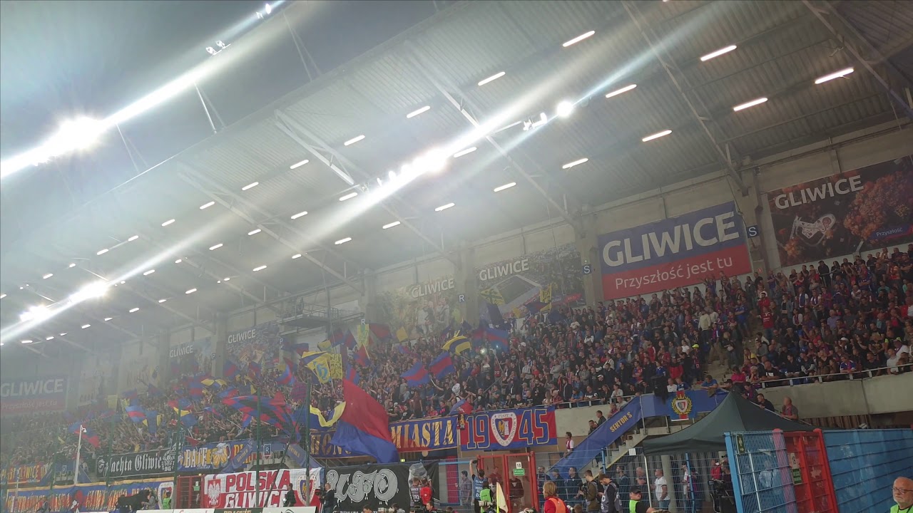 17.07.2019r. Piast Gliwice - BATE Borysów doping 4K.