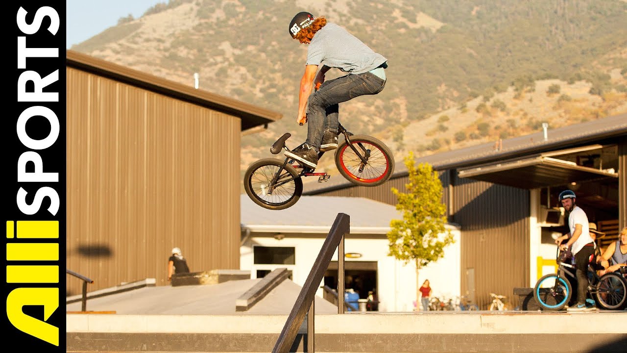 Jeremiah Smith Riding BMX at Woodward + My Five Int., Alli Sports