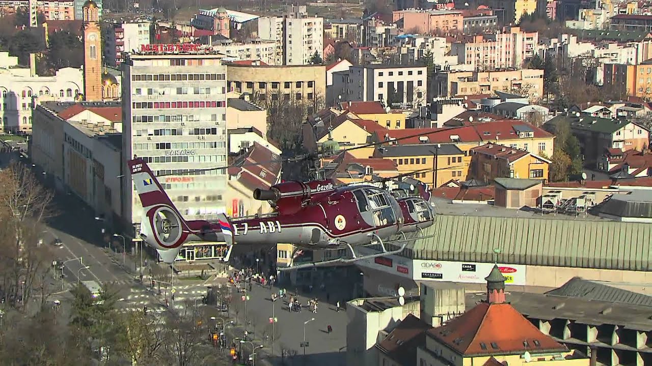 HELICOPTER SERVICE OF THE REPUBLIC OF SRPSKA - Aerial TV footage (HD 1080p)