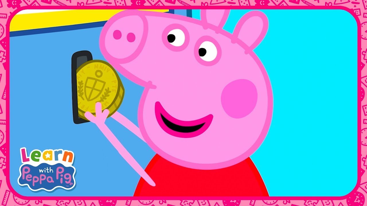 Learn About Money With Peppa Pig 💰 Educational Videos for Kids 📚 Learn With Peppa Pig