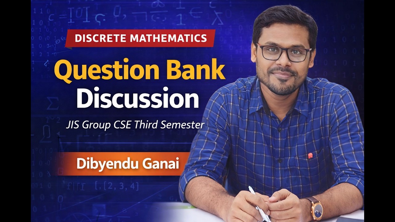 Question Bank Discussion(Number Theory) || JIS Group CSE Third Sem || Discrete Mathematics