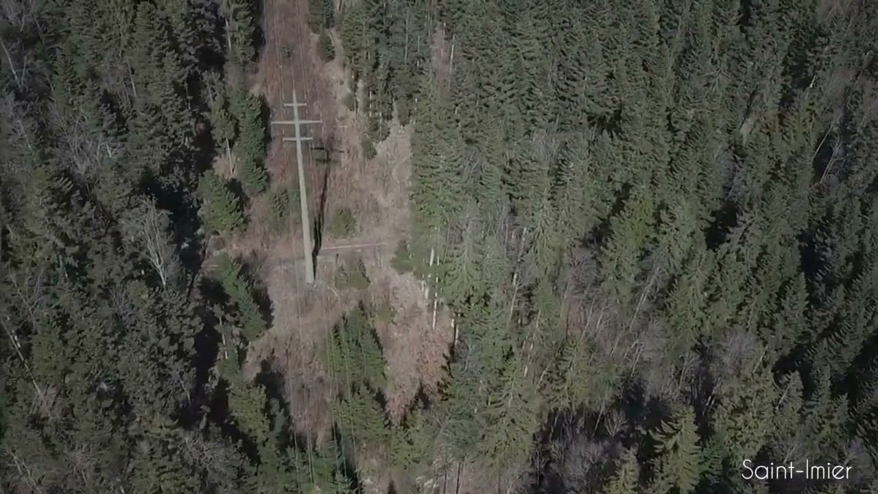 Saint-Imier en drone