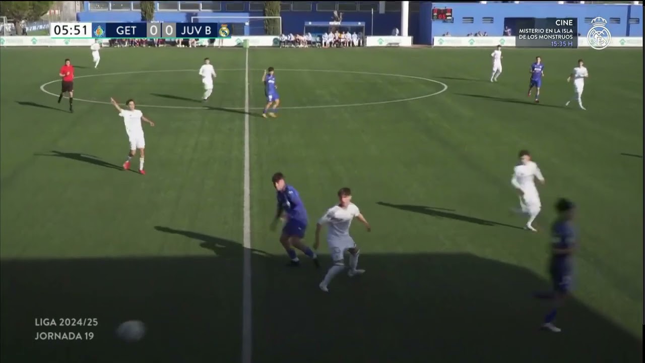 Getafe - Real Madrid Juvenil B (Liga 2024-2025)
