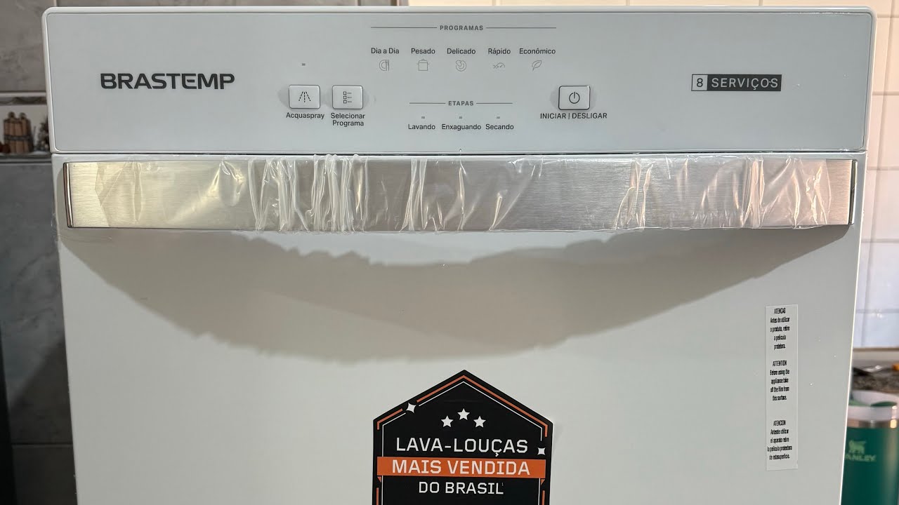 Lava Louças 8 Serviços Brastemp Branca - BLF08BB • 110V
