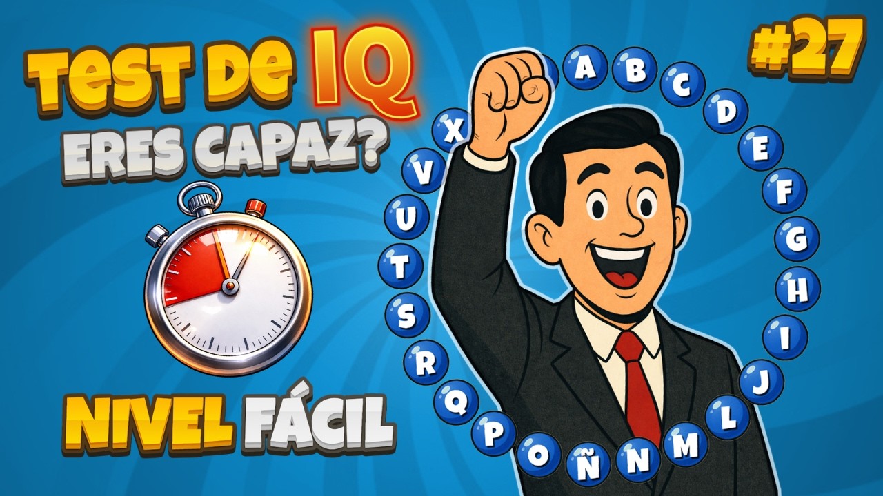 ¿Podrás completar el Rosco de Pasapalabra? #27 | Nivel Fácil
