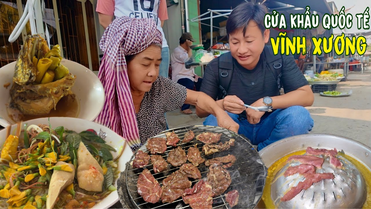 Ăn tối tại quán duy nhất bán Bò Leo Núi tại Cửa Khẩu Vĩnh Xương l Du Lịch An Giang p5