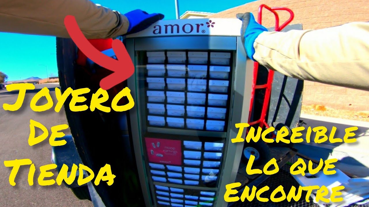 Joyero de tienda en la basura Lo que tiran en USA Las Vegas #142
