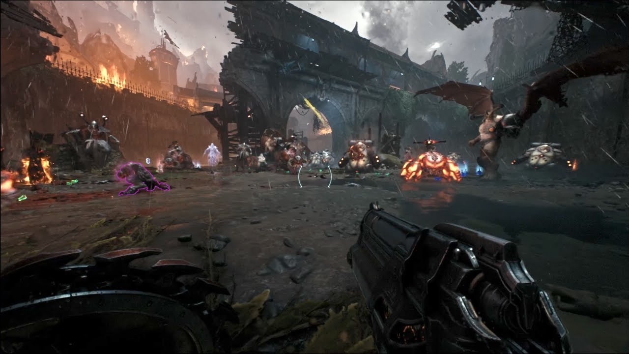 Doom The Dark Ages Ripatorium 1.0 - 3 Rounds vs 60 Demons, All Maps, 150% Speed - Flail Gameplay PS5