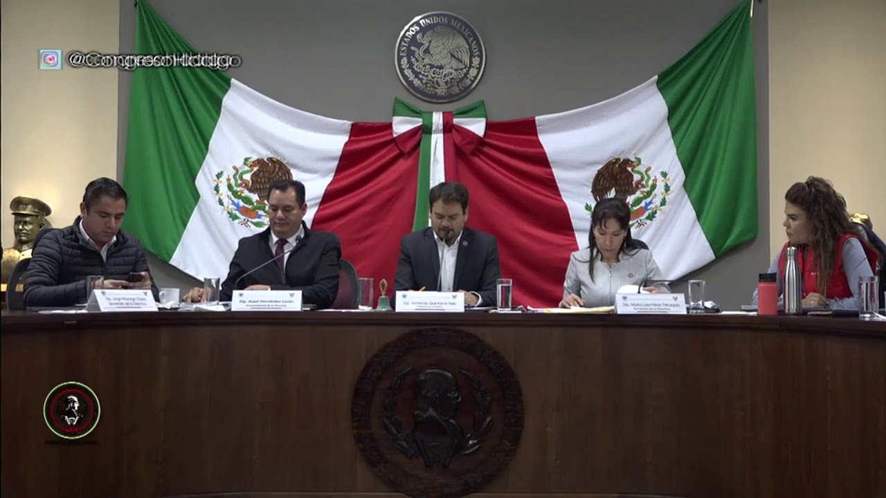 Segundo Periodo Extraordinario de Sesiones de la LXIV Legislatura del Congreso del Estado de Hidalgo