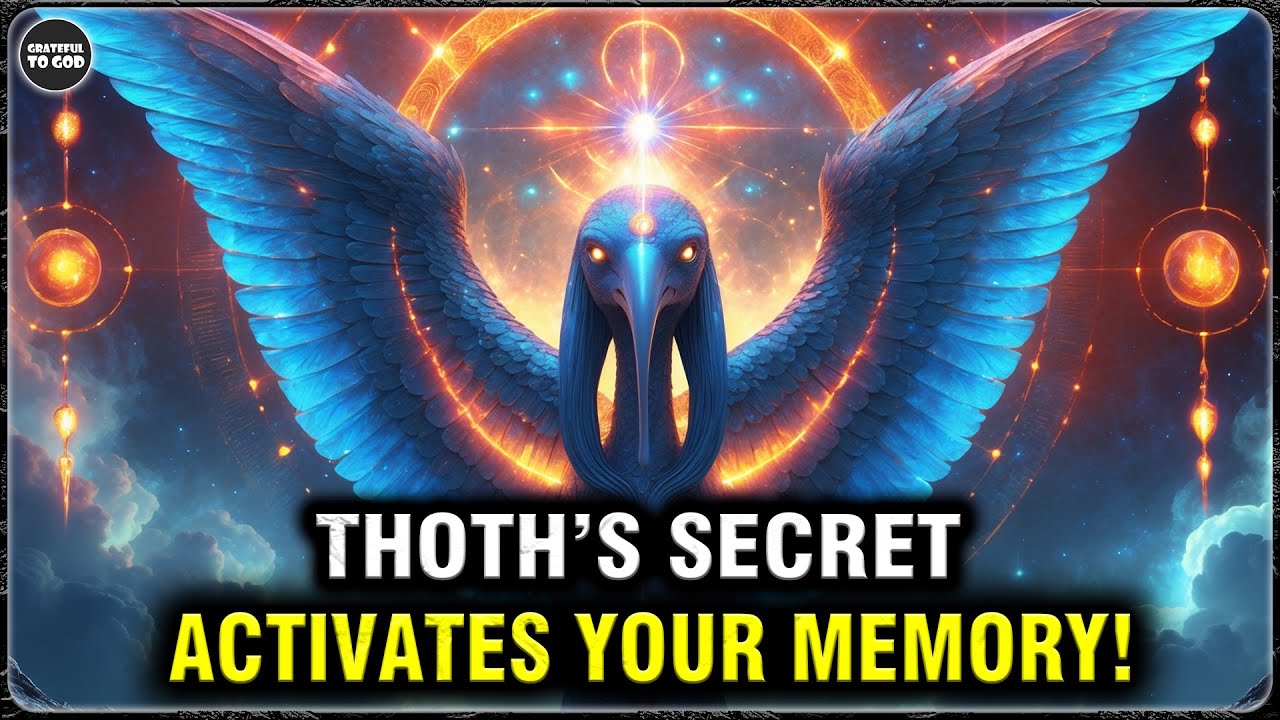 God's Chosen Ones, Thoth's Forbidden Technique Makes Your Soul Remember Who You Are |GRATEFUL TO GOD