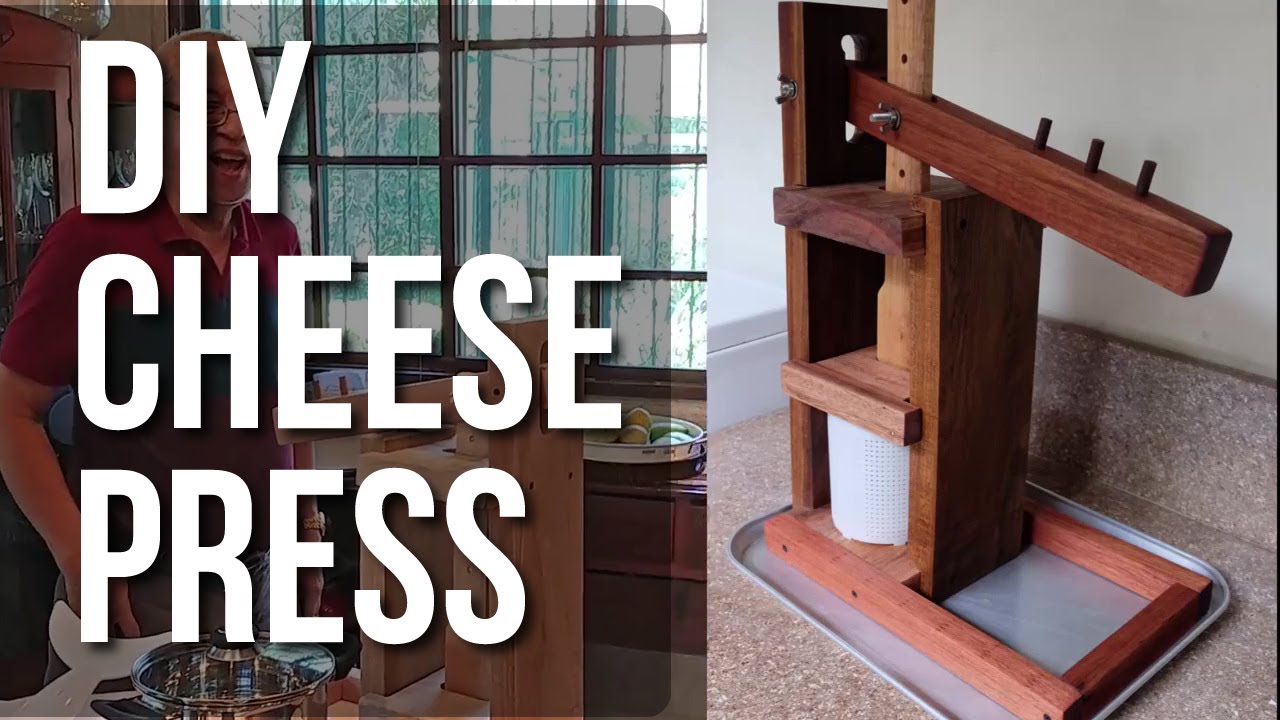 DIY Dutch Cheese Press Project / How To Make Your Own Cheese Press