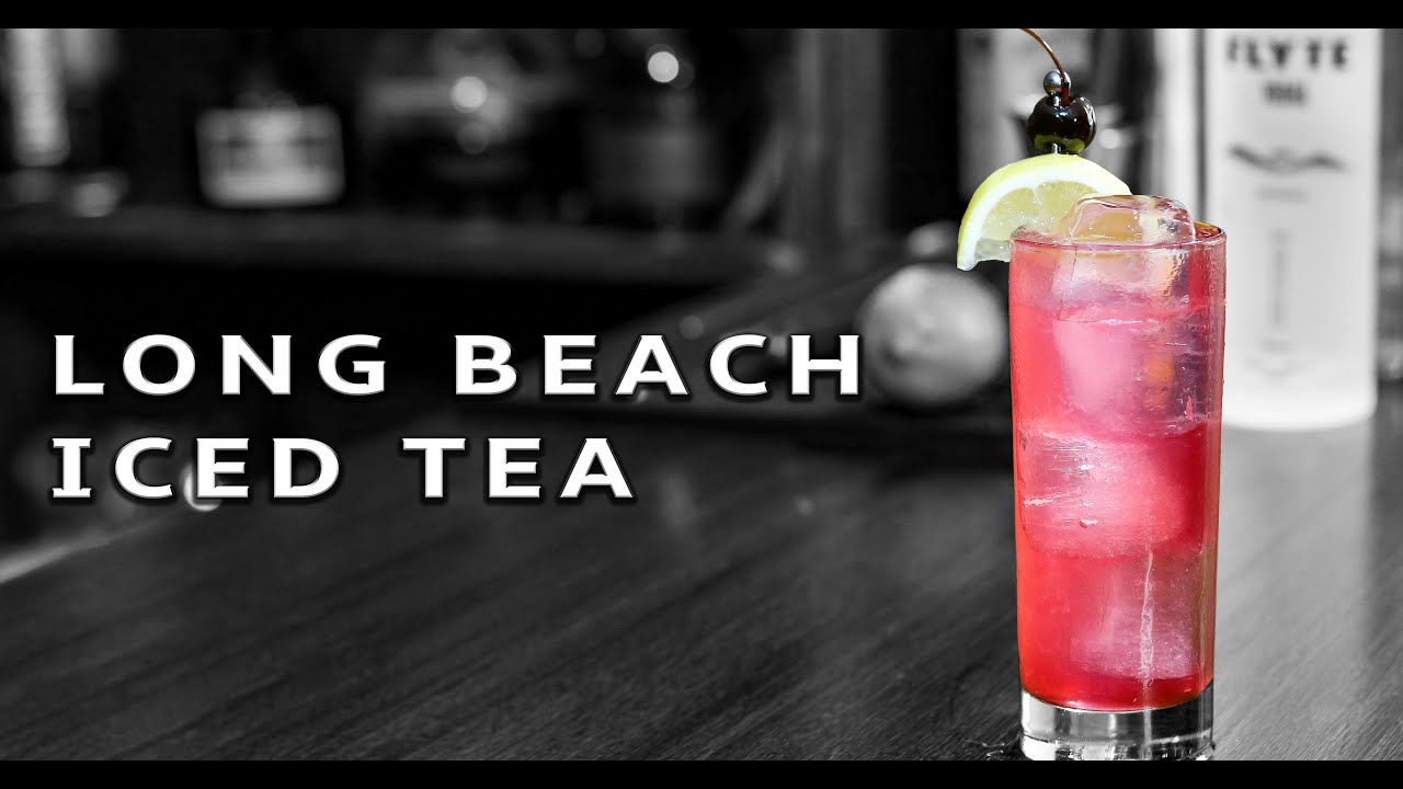 How To Make The Long Beach Iced Tea - A Long Island Iced Tea Variant