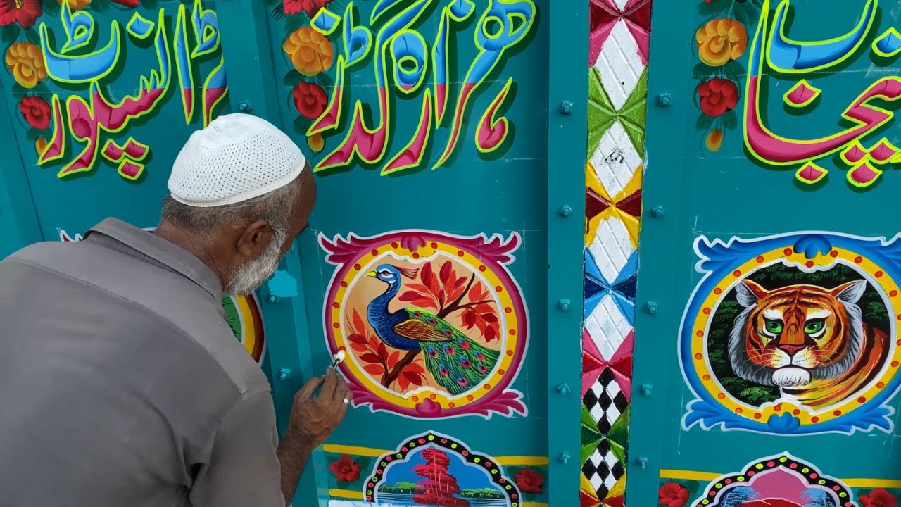 Colors on Wheels : A Deep Dive into the Stories of Truck Art Painting