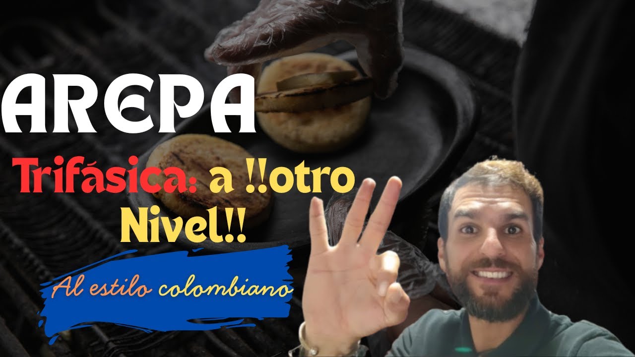 Arepa trifásica Quede sorprendido 😱 con esta deliciosa arepa trifásica 😋