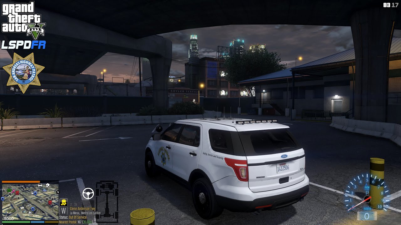 GTA V - LSPDFR 0.4.9🚔 - SAHP/CHP - DUI Driver | Heavily Armed Suspect | Shootout - 4K