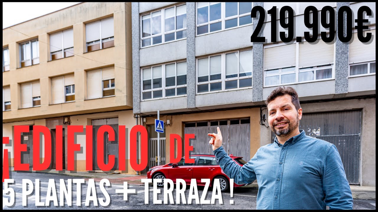 VENDIDA¡Edificio con 3 Viviendas + Bajo comercial +Trasteros y 78m2 de TERRAZA por  219.990€!