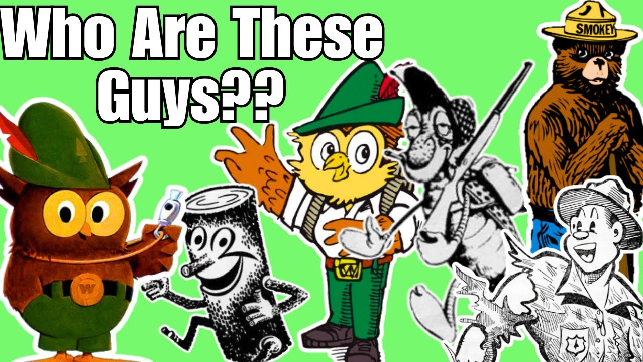 The Bizarre World Of Forgotten Environmental Mascots