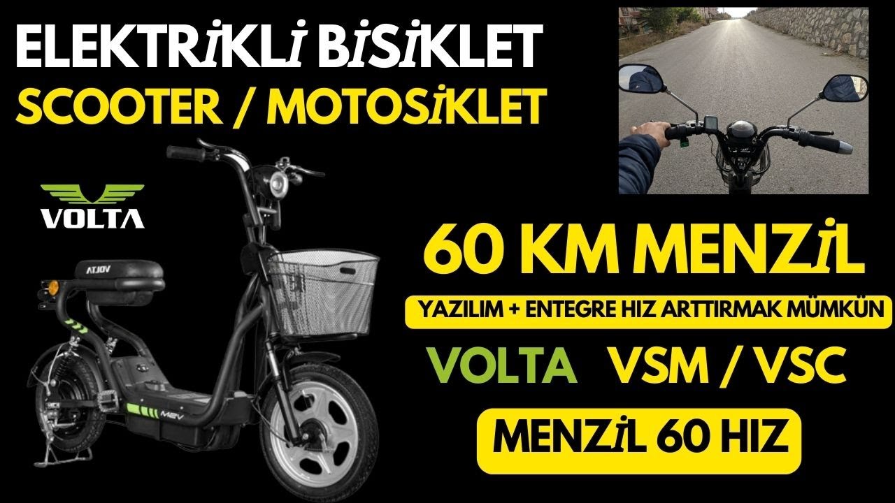 Volta VSM ve VSC,  Kullanıyorsan Mutlaka Dinle #volta #vsm #elektriklibisiklet