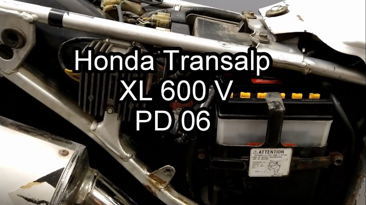 Honda XL 600 V Transalp  #11 Elektryka , naprawa czaszy i nowe części ;)