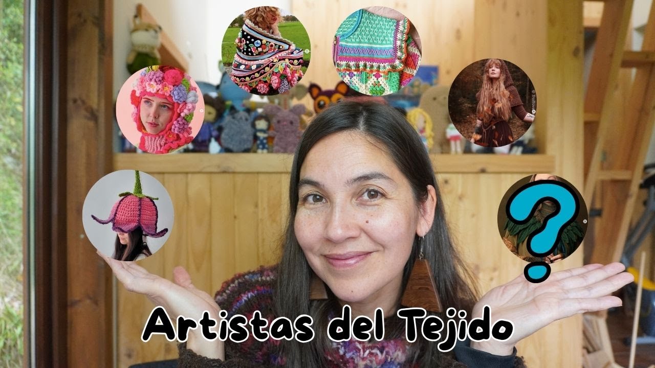 Las 6 tejedoras MÁS CREATIVAS y ÚNICAS que te inspirarán a crecer 👗🧶🎨 (la última es mi favorita!!)