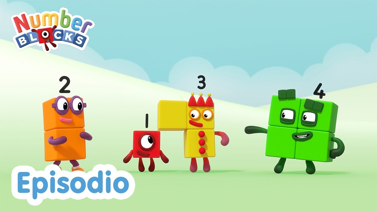 Numberblocks en Español | Episodios completos | Cuatro