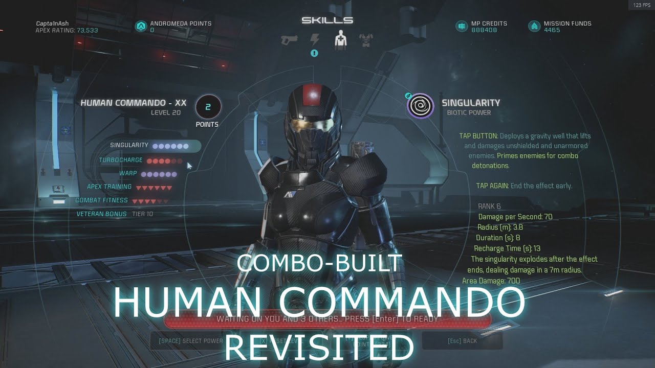 Human Commando Revisited - Mass Effect Andromeda Multiplayer