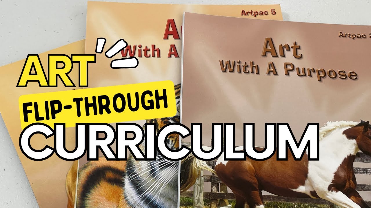 Art with a Purpose ~ Artpac ~ Homeschool Art Curriculum Flip-Through