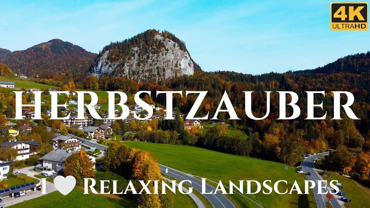 Entdecke Mondsee & Fuschl am See im Herbst – Atemberaubende Drohnenaufnahmen