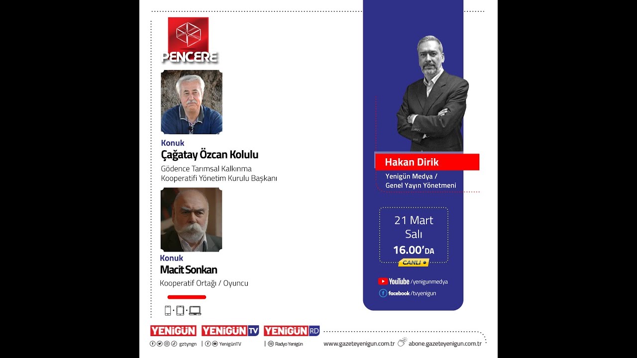 Pencere  - Konuk: &Ccedil;ağatay &Ouml;zcan Kolulu ve Macit Sonkan