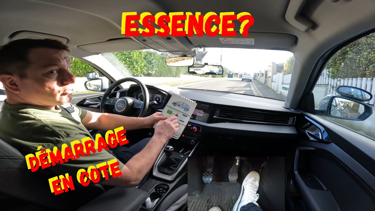 Voiture essence et démarrage en cote