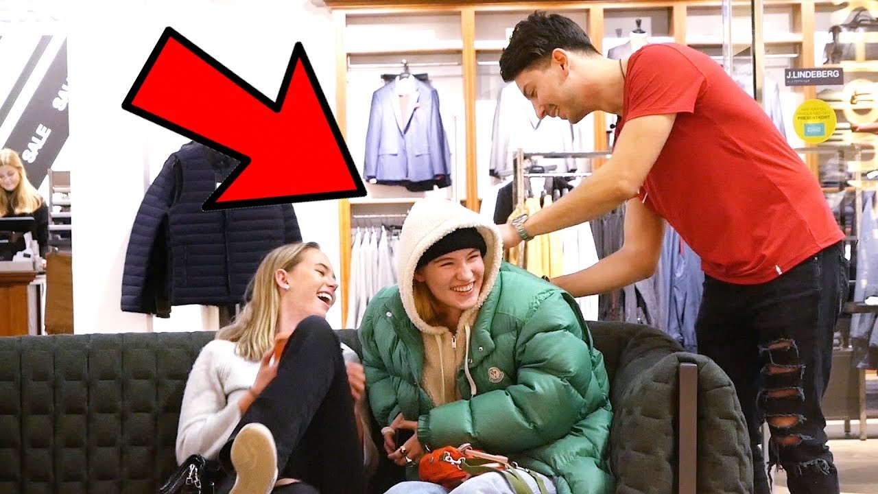 PRANK│Du har NÅTT på ryggen!!