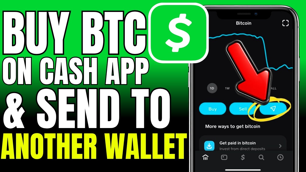 Как купить биткоины в приложении Cash App и отправить на другой кошелек (2026)