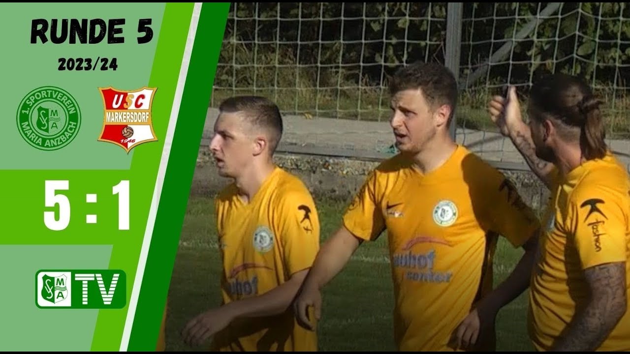 1. SV Maria Anzbach vs. USC Markersdorf I Highlights Herbst 2023 I SVMA TV