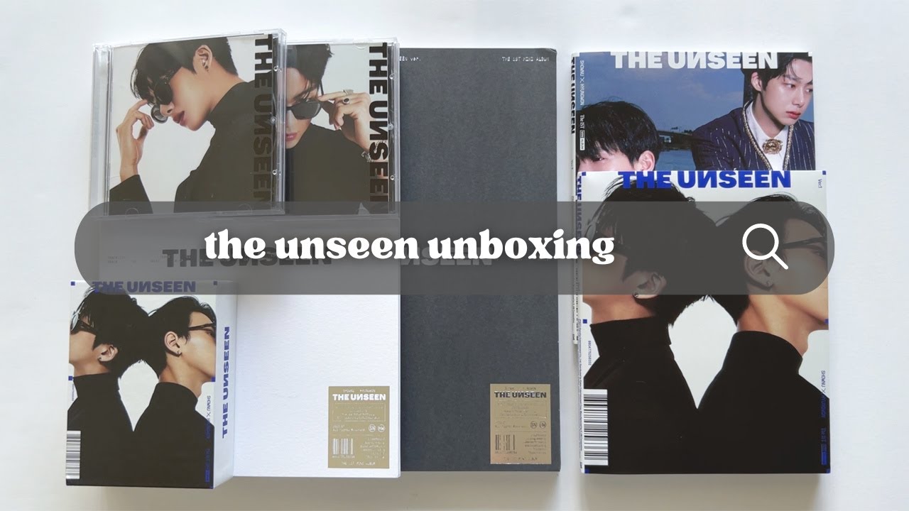 SHOWNU X HYUNGWON The Unseen Unboxing - All Versions