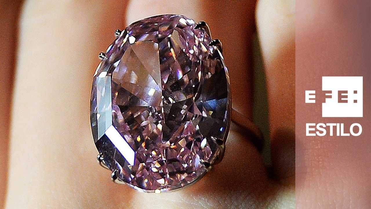 Un diamante rosa de 60 quilates rompe todos los r&eacute;cord de precio en subasta