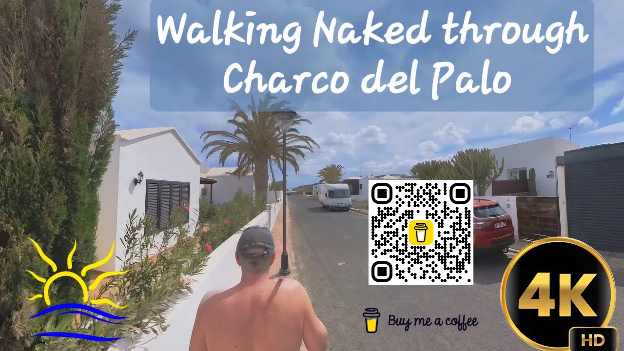 Charco del Palo - Naked walk, Piscine Naturelle to apartment past beautiful volcanic gardens.  FKK