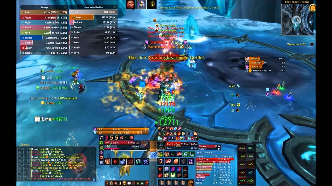 2'nd Rising Lich King 10 Heroic Server First Legit