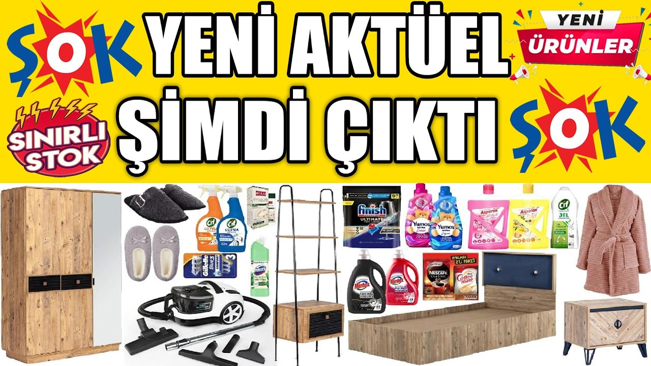 RESMİ KATALOGTAN ŞOK 18 Mart 2026 💯 BU HAFTA İNDİRİMLERİ 😍 Sınırlı Stoklarla Şok Aktüel 🛒