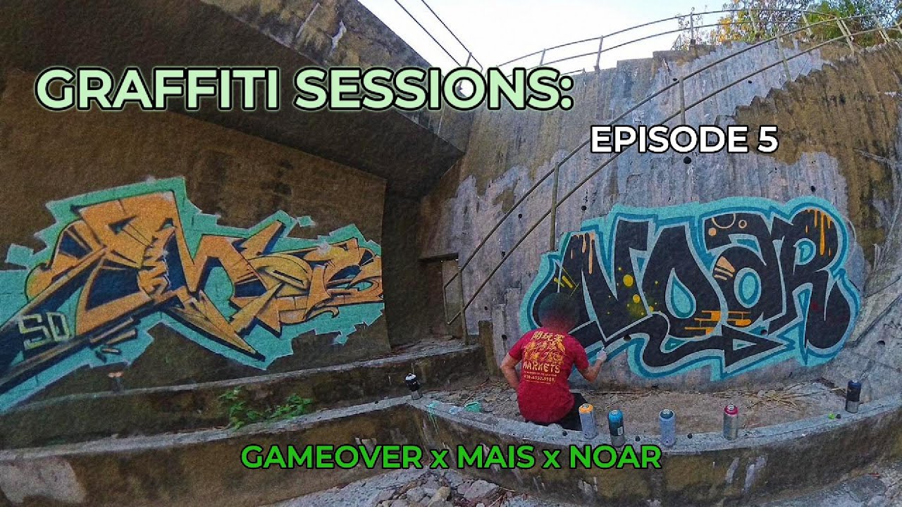 Graffiti Sessions Episode 5 | GAMEOVER, MAIS, NOAR in Hong Kong