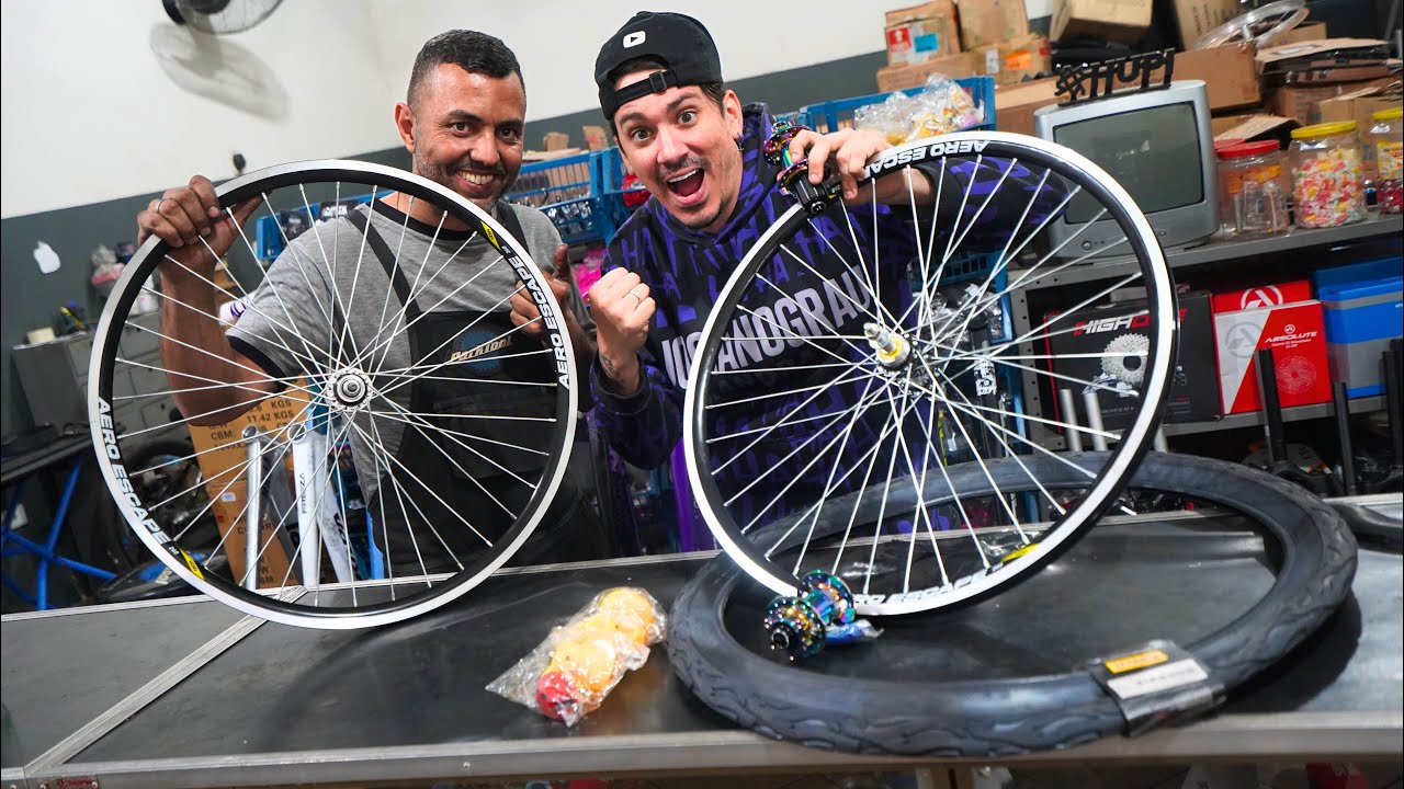 Comprei Peças Novas Para Minha Bike de Grau