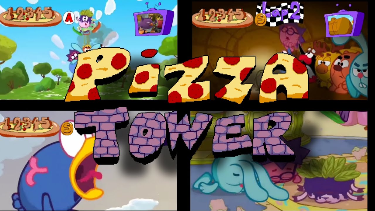 Pizza Tower lap 1, 2, 3 be like: