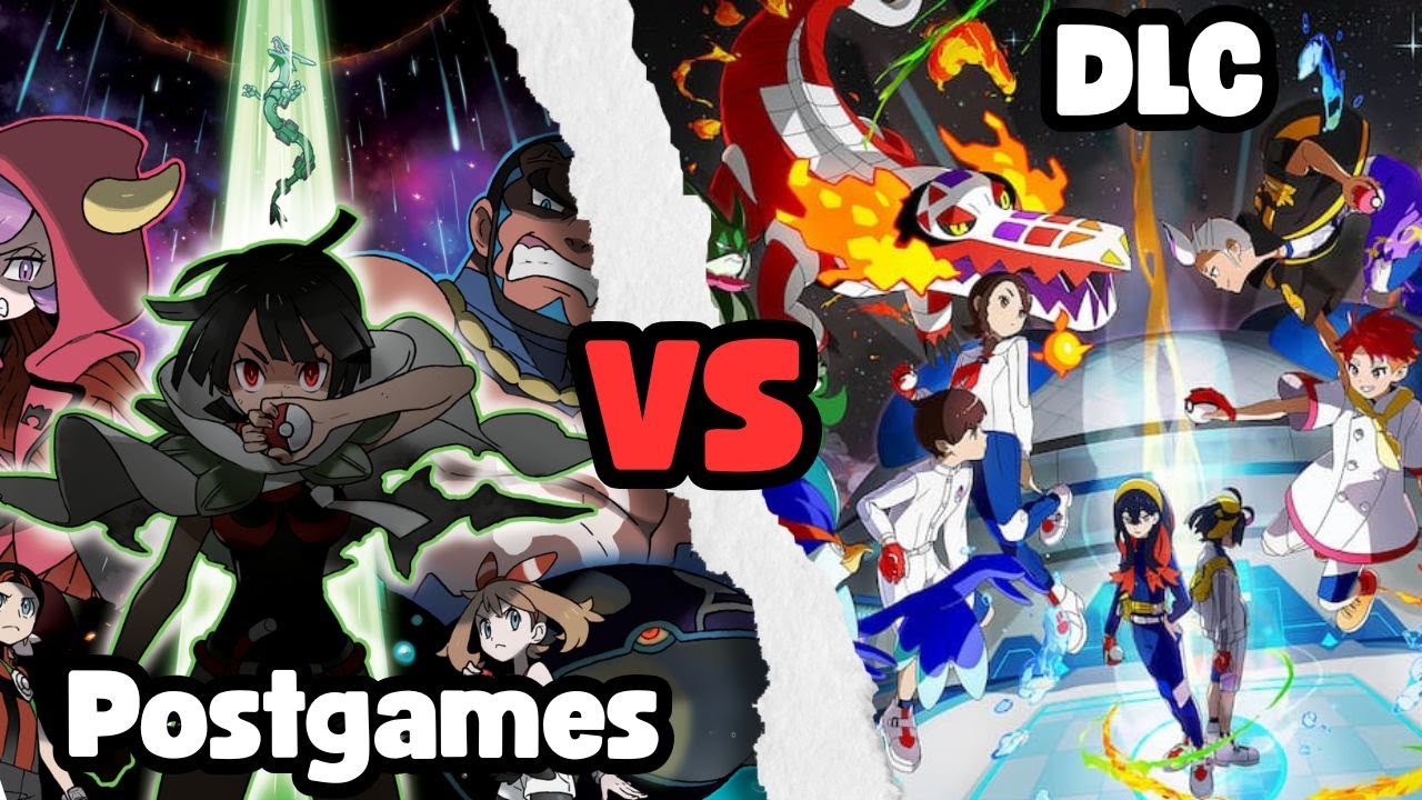 Postgames vs DLC in the Pokémon Series